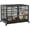 Sliding Rail Dog Cage, variant on Rugerasy 42 inch Heavy Duty Dog Crate,Indestructible Escape-Proof Dog Cage,Sturdy Metal Dog Kennel for Indoor&Outdoor Use,Furniture Style Pet Crate for Large,Medium & Small Dogs,Sliding Rail Dog Cage