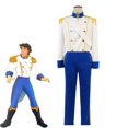 thumbnail image 4 of Disney Deluxe The Little Mermaid Prince Eric Costume Cosplay Disguise Carnival Performance Party Cos Adult Clothing Birthday, 4 of 5
