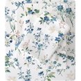 thumbnail image 1 of Floral Queen Sheets Soft Breathable Microfiber Vintage Printed Bed Sheet Set Deep Pocket Fitted Sheet Included Flower Pattern, 1 of 7