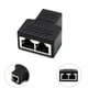 thumbnail image 2 of Adaptador Divisor De Adaptador Divisor De Red A 2 , Conector LAN, Adecuado Para Ethernet De Categoría 5, Et Negro CUTICAT Adaptador divisor, 2 of 6