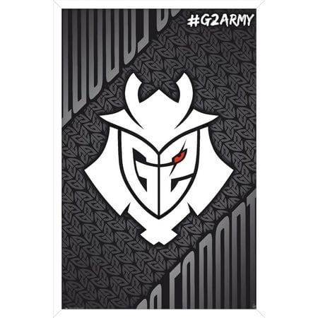 G2 Esports - G2 Army Wall Poster with Magnetic Frame, 22.375" x 34"