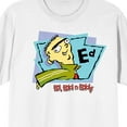 thumbnail image 2 of Ed Edd N Eddy Ed In Blue & Purple Frames Crew Neck Short Sleeve Men's White T-shirt-Medium, 2 of 4