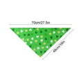 thumbnail image 3 of Decoraciones para el Día de San Patricio, bufanda para perro del Día de San Patricio, bufanda triangular irlandesa, bufanda para mascotas, disfraz para perro para fiestas navideñas, apto para perros p, 3 of 6