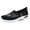 Black, variant on Womens 3D Butterfly Floral Embroidered Orthopedic Platform Wedge Walking Shoes Comfortable Arch Support Slip on Nursing Loafers Retro Fall Casual Chunky Non Slip Work Sneakers Khaki Size 8