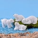 thumbnail image 4 of 10 Piezas Mini Animales Del Océano Modelos De Osos Polares Ártico Oso Realista Colección De Figuras En Miniatura Juego De Huevos De Pascua Adornos Para Pasteles Regalo De Cumpleaños De Navidad, 4 of 5
