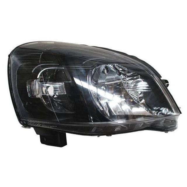 FARO color negro - Compatible con Chevrolet Chevy 2009 - 2012 Pasajero GEN Generica .