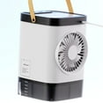 thumbnail image 5 of Mini Air Conditioner Fan, Personal Cooling Fan, Plastic Construction, Usb Powered, for Workspace Desk and Bedroom Use, Portable Humidifying Fan, Blue, by FAJHHA, 5 of 8