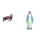 thumbnail image 1 of Estatua de toro, figura de resina, escultura, adorno de mesa, católica, Virgen María, religiosa, hecha a mano, material de resina, adecuado para escri, 1 of 8