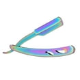 thumbnail image 1 of Yeacher Stainless Steel Razor Straight Edge Shaving Razor Folding Barber Razor Hair Eyebrow Beard Shaver Shaving Tool, 1 of 5