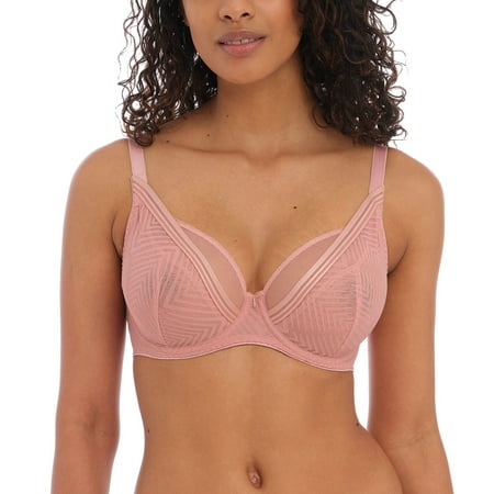 

Freya Tailored High Apex Plunge Underwire Bra (401121) 32FF Ash Rose