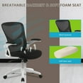 thumbnail image 4 of Ergonomic Desk Chair with Adjustable Height Lumbar Support and Tilt Tension Backrest, Home Office Mesh Computer Chair Executive Swivel Task Chair, 4 of 7