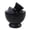 Black, variant on Radicaln Black Marble Mortar and Pestle 4.5" Handmade Natural Stone Spice Grinder, Herb Crusher, Pill Crusher, Coffee Bean Grinder & Kitchen Essentials