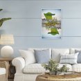 thumbnail image 2 of Stupell Industries Miami Beach Hut Reflection White Framed Giclee Art design by Robin Vandenabeele, 24 x 16, 2 of 8