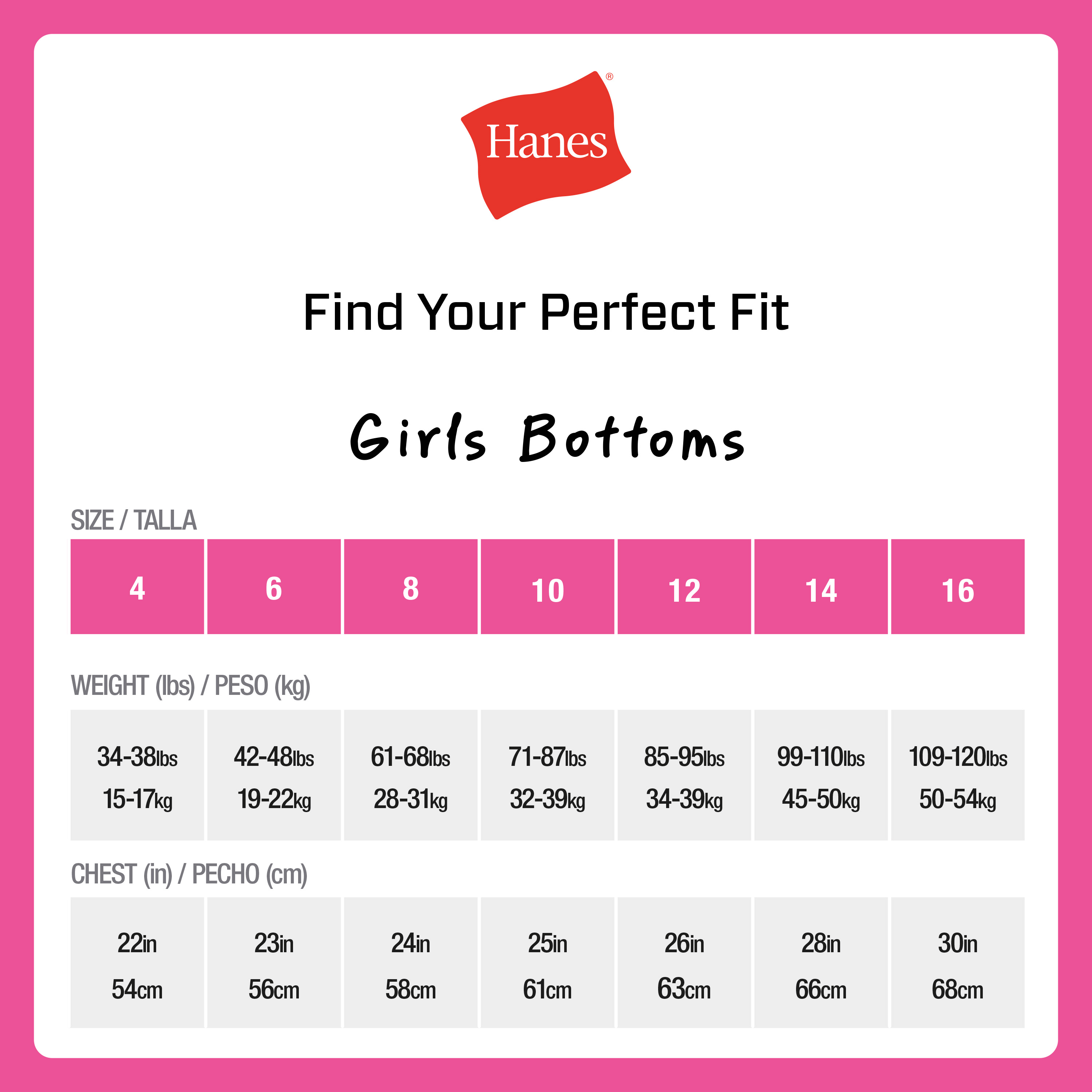 Hanes Girls' Tagless Super Soft Cotton Brief Underwear 10-Pack photo 5