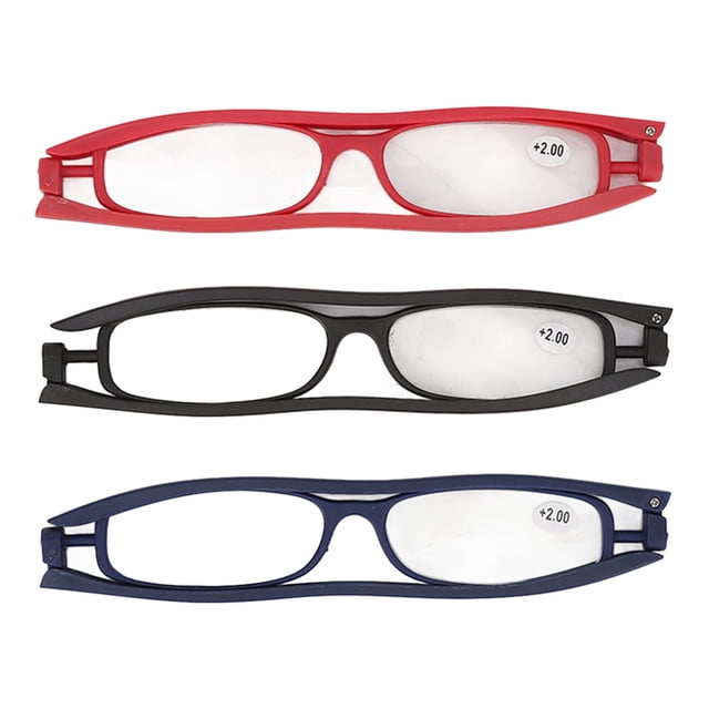 Gafas De Lectura, Patas Ergonómicas, Gafas De Lectura Giratorias, Paquete De 3 + 200 PC Premium Para Lectura