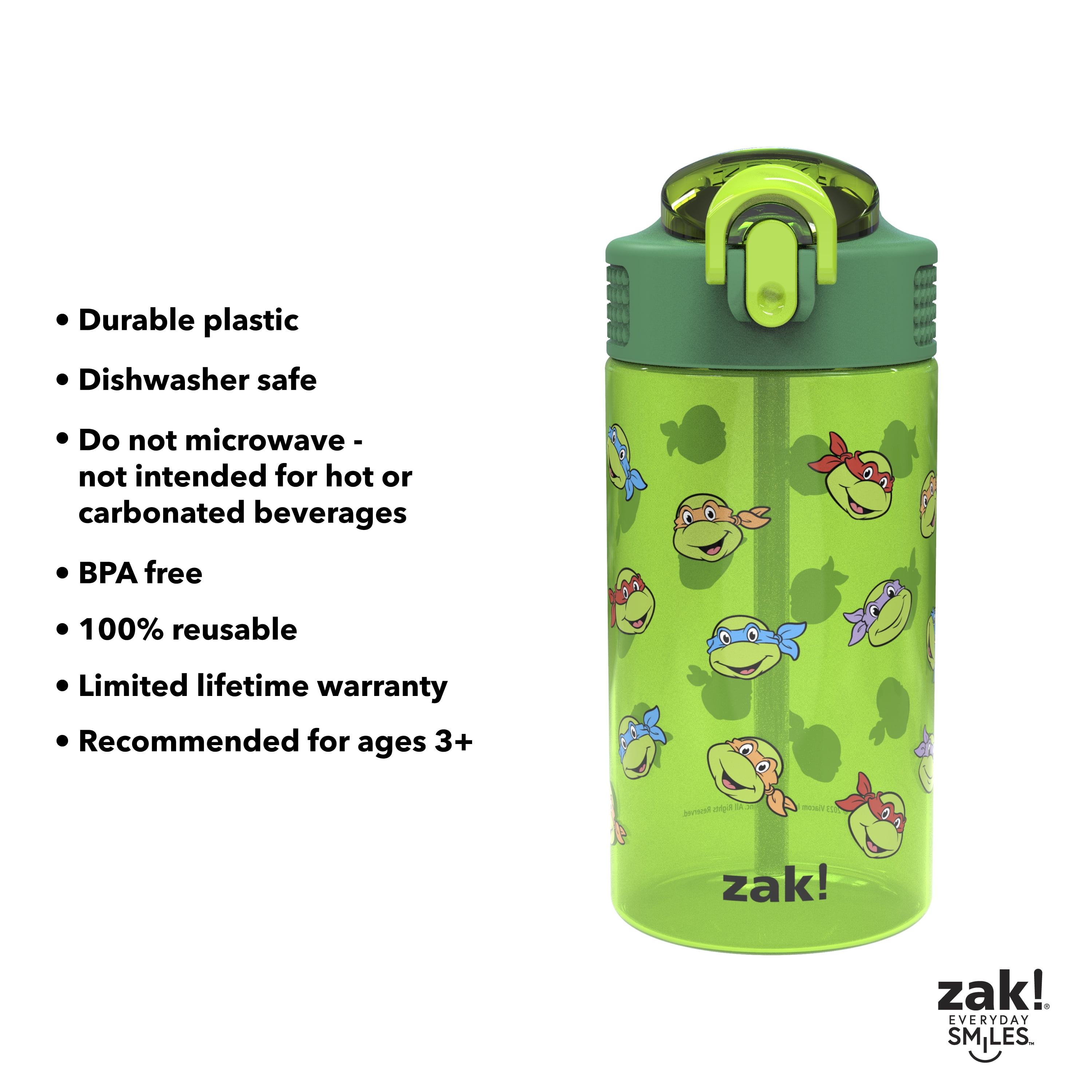 Zak Designs Sage Bluey Kids Water Bottle For School or Travel, 16oz Durable  Plastic Water Bottle Wit…See more Zak Designs Sage Bluey Kids Water Bottle