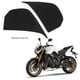 thumbnail image 3 of Almohadilla Del Tanque De La Motocicleta, Protector Del Agarre De La Rodilla De La Almohadilla Del Tanque De La Motocicleta Resistente A Los Arañazos 1 Par Antideslizante Ahorro, 3 of 7
