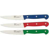 Norpro Stainless Steel Blade Heavy Duty Handle 3pc Garnishing / Paring Knife Set
