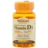 5 Pack - Sundown Naturals Vitamin D3 5000 IU, 150 Softgels Each