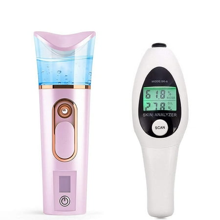 Portable Skin Analyzer Facial Moisture Monitor,Mini Cool Face Mist ...