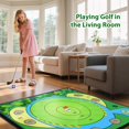 thumbnail image 3 of Alfombrilla de entrenamiento portátil Golf Chipping Game SjeHome 178 x 178 cm, 3 of 7