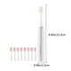 thumbnail image 3 of Cepillo de dientes eléctrico para adultos, recargable, con cerdas suaves, automático, con sonido, herramienta de limpieza dental inteligente para parejas, de plástico., 3 of 6