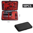 thumbnail image 6 of FEIGO Stainless Steel Professional Pedicure Kit 18PCS Manicure Set with Leather Travel Case for Men and Women, black, 6 of 8