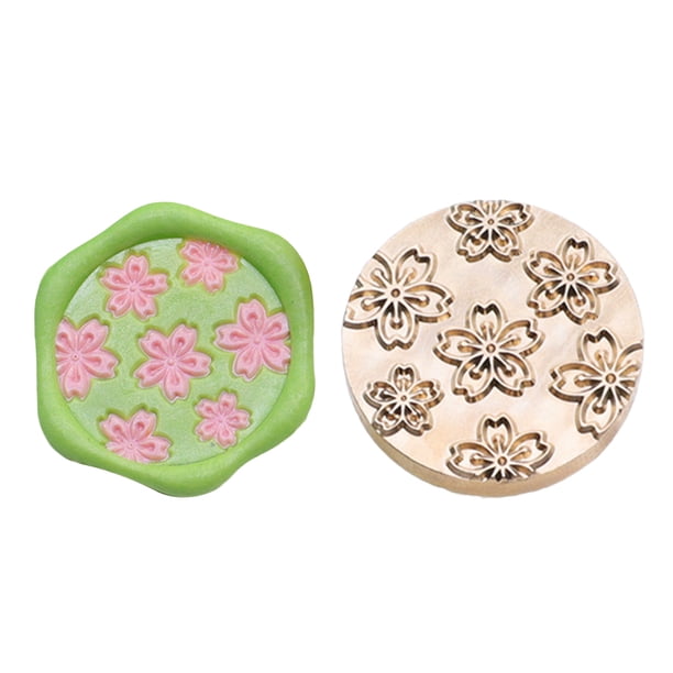 WDOplteas Cabeza Cobre 25 Mm Cabeza Cera Esmalte Vintage Clásico para Tarjeta Boda (38)