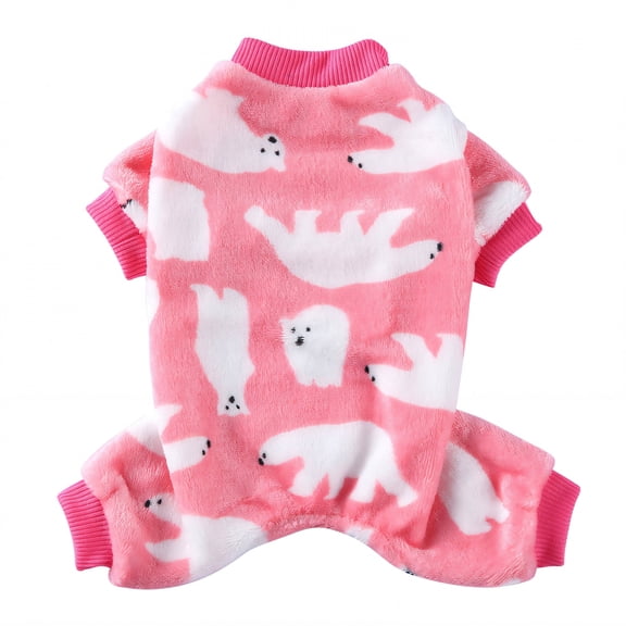 GASTROPOD Dog Winter Coat, Dog Onesie Pajamas Fleece Sweater Apparel For Small Dogs