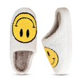 thumbnail image 3 of Zapatillas Coundymer Smile Face, retro, de felpa suave para mujer, 3 of 7
