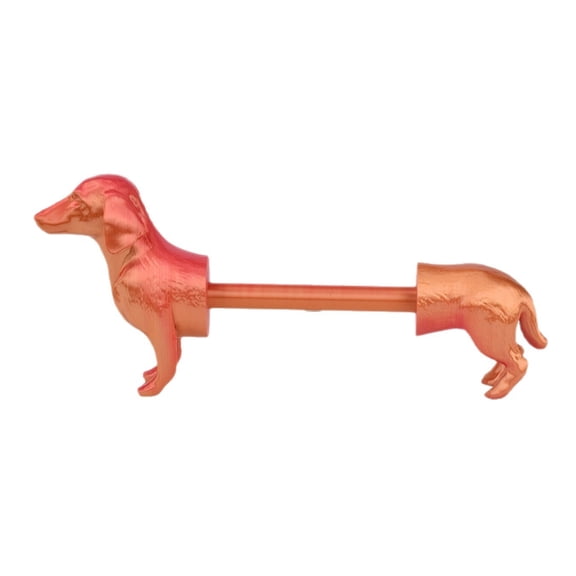 Dog Shaped Toilet Paper Holder Decorative Plastic Toilet Roll Holder Space Saving Tissue Organiser Stand for Bathroom