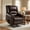 Antique Brown, variant on Power Lift Recliner Chair with Heat Massage, Dual Motor Infinite Position, USB Ports & Side Pockets, Antique Brown