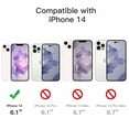 thumbnail image 2 of JETech Silicone Case for iPhone 14 6.1-Inch, Silky-Soft Touch Full-Body Protective Phone Case, Shockproof Cover with Microfiber Lining (Cobalt Blue), 2 of 7