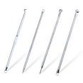 thumbnail image 4 of LBECLEY Ice Stick for Face 4 Pcs Pimple Blemish Comedone Acne Extractor Remover Tool Set Brush Face Beauty Tools Skin Care Tools Silver, 4 of 4