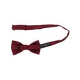 thumbnail image 4 of CTM  Woven Bow Tie and Handkerchief Set (Men), 4 of 6