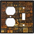 thumbnail image 5 of Metal Light Switch Plate Cover Cafe Diner Coffee Sign COF028, 5 of 13