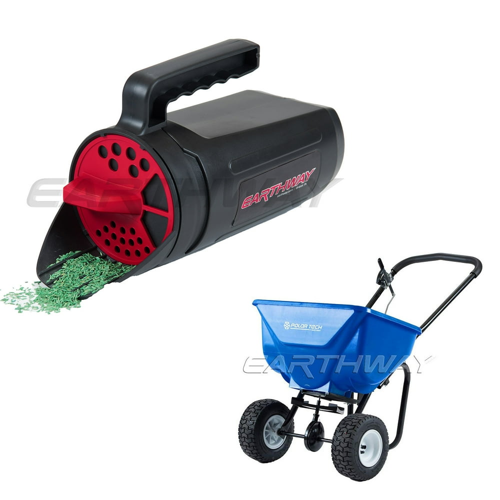 Earthway Handheld Seed Earthshaker w/50Lb Hopper Ice & Snow Melt