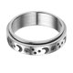 thumbnail image 1 of GOOHOCHY Anillo de nudillo giratorio Anillo simple anillo pareja anillo anillo creativo dedo joyería, 1 of 7