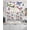 White, variant on Colorful Butterfly Swag Kitchen Curtains Sets for Windows 24 Inch Length, Elegant Pastoral Butterflies Watercolor Short Window Curtain Panels Swags Valances and Tiers 3 Piece Set for Cafe/Dining Room