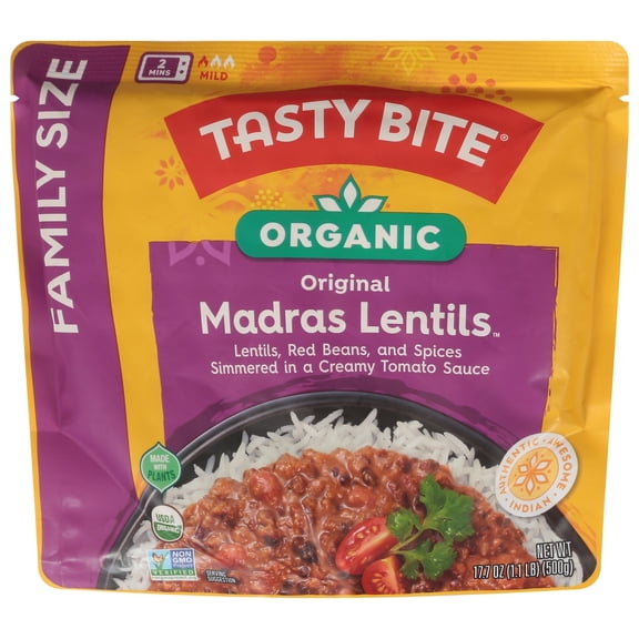 TASTY BITE - Lentil Madras Curry - 17.7 Oz Case of 6