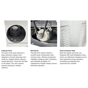 Washing Drying Machine Coin-Operated Double-Layer Commercial 220V 1PH
