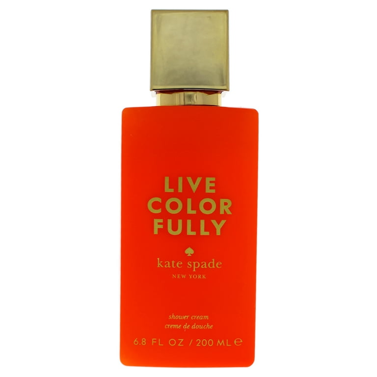 Live Colorfully by Kate Spade for Women 6.8 oz Shower Cream Walmart