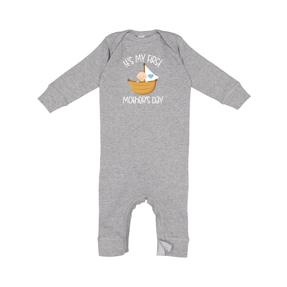 Inktastic 1st Mothers Day Boys Baby Romper Coveralls