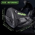 thumbnail image 2 of Bolsa de depósito para asiento trasero de motocicleta KATUR, impermeable, piel sintética, 2 of 9