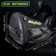 thumbnail image 2 of Bolsa de depósito para asiento trasero de motocicleta KATUR, impermeable, piel sintética, 2 of 9