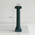 thumbnail image 2 of Greek Style Roman Column Candle Holder - Resin Ornament for Home Decor - Aromatherapy Candle Stand, 2 of 3