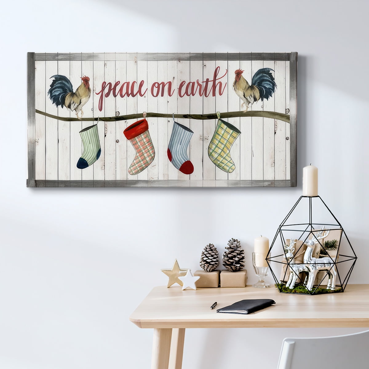 Festive Farm Collection C- Gallery Wrapped Canvas