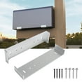 thumbnail image 2 of Metal Mailbox Mounting Bracket Large for mailboxes with 8” Wide Floor, 2 of 8