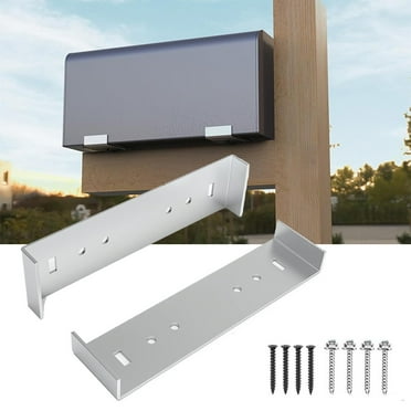 Metal Mailbox Mounting Bracket Large For Mailboxes With 8” Wide Floor