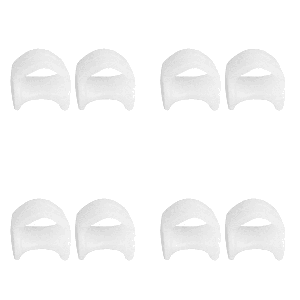 1 Par Separadores Pulgar Silicona para Dedo Pequeño Correctores Juanete Y Hallux Valgus